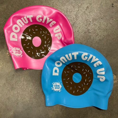 Donut Give Up caps